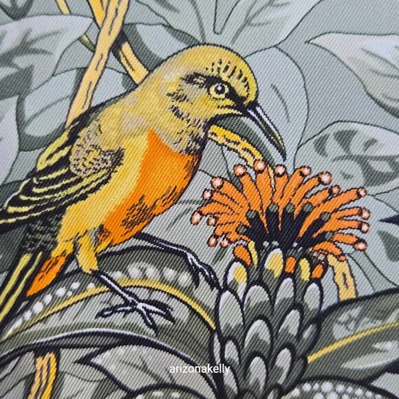 PERFECT Hermès Jungle Love Silk Scarf Leopards Robert Dallet - Picture 10 of 17